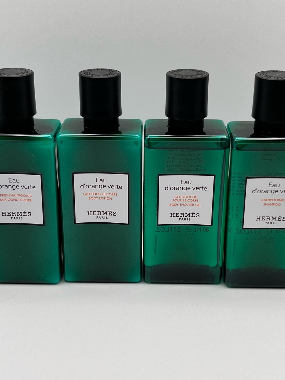 Hermes Eau d'orange verte Body Wash & Lotion Set in Deep Green